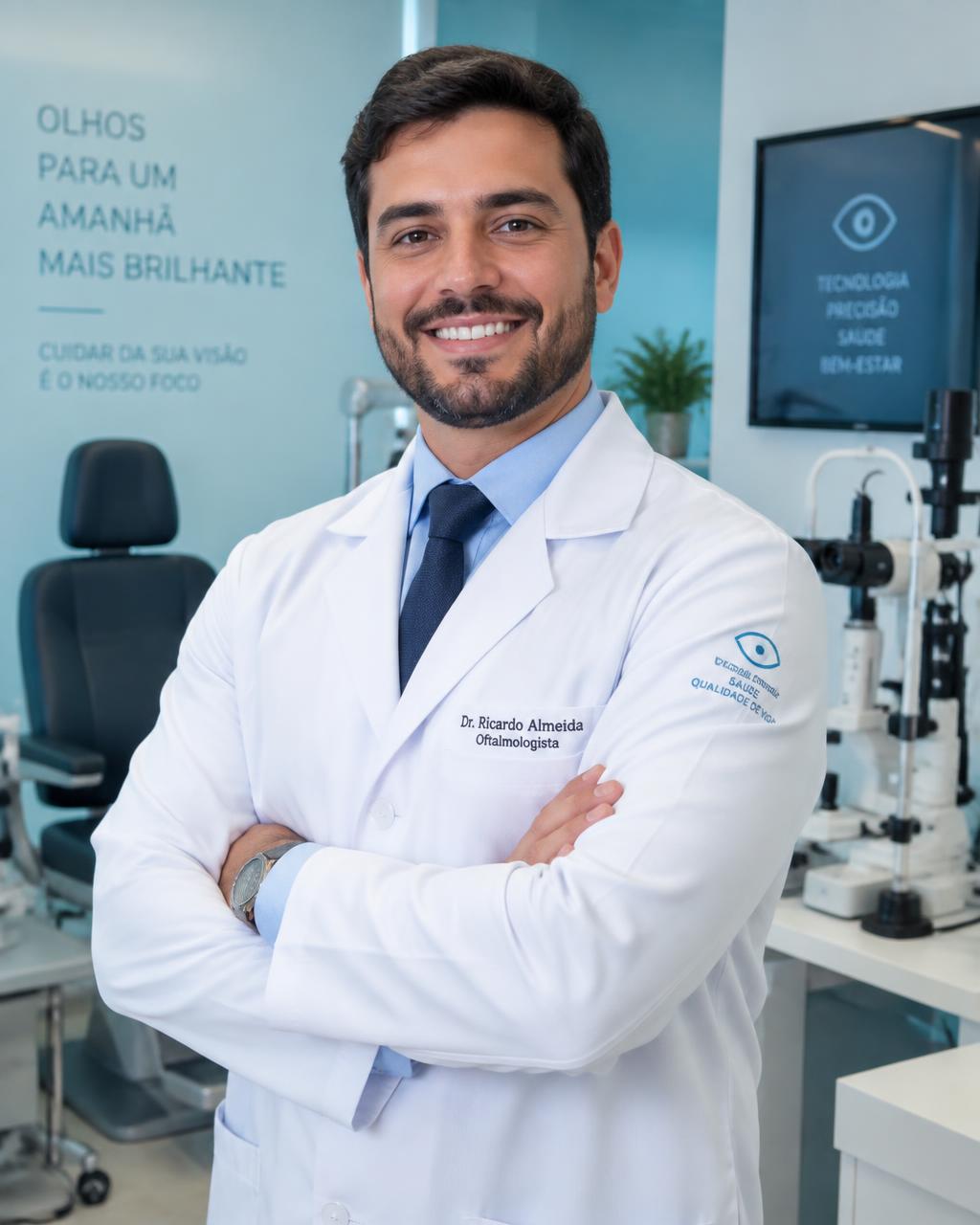 Dr. Pelotas, oftalmologista da Clínica Pelotas